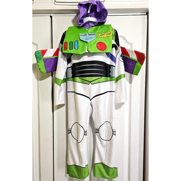 Buzz Lightyear Costume Jet Pack Wings Kids 4-6X Disney Pixar Toy Story Halloween - Picture 1 of 10